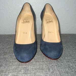 COPY - Christian louboutin blue pump